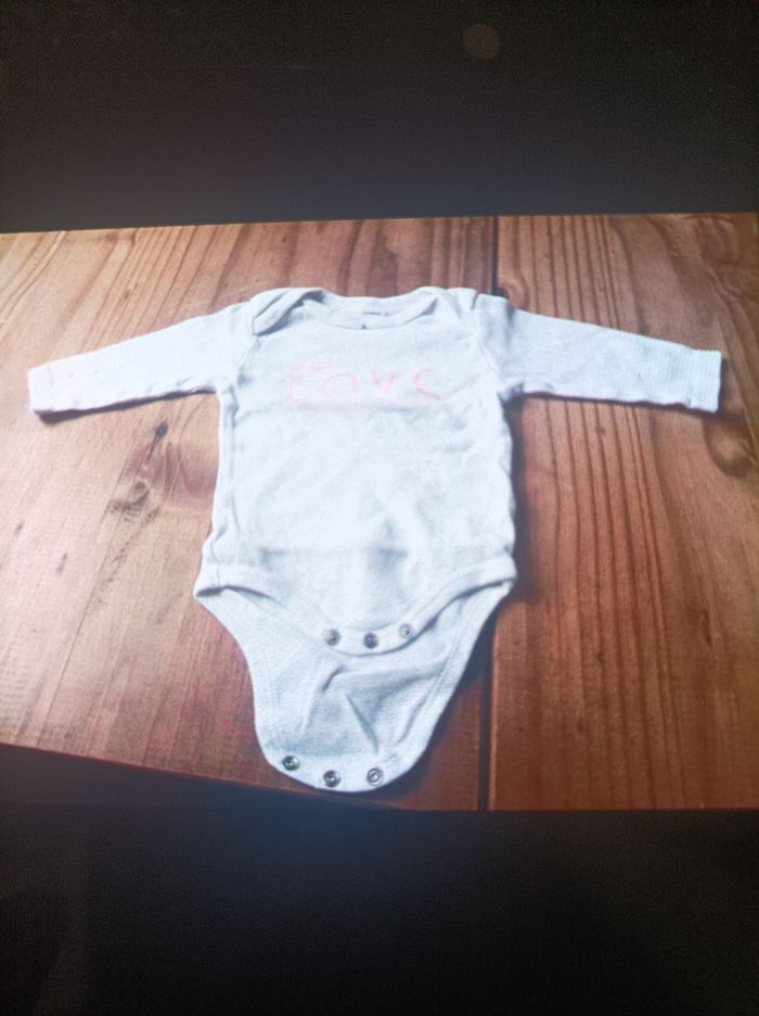 Lot de bodies bébé fille - photo numéro 3