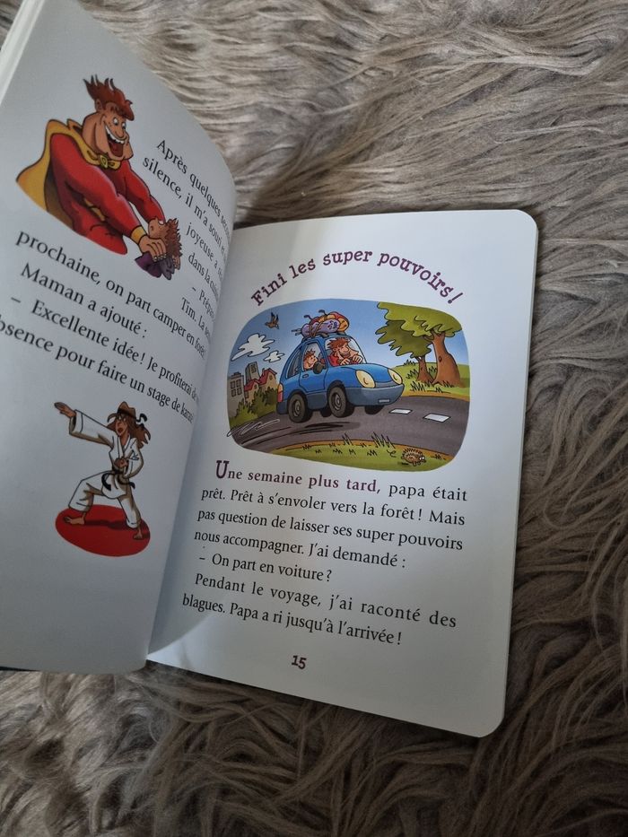 Roman enfant "Papa Est Un Super Héros" 6ans - photo numéro 5
