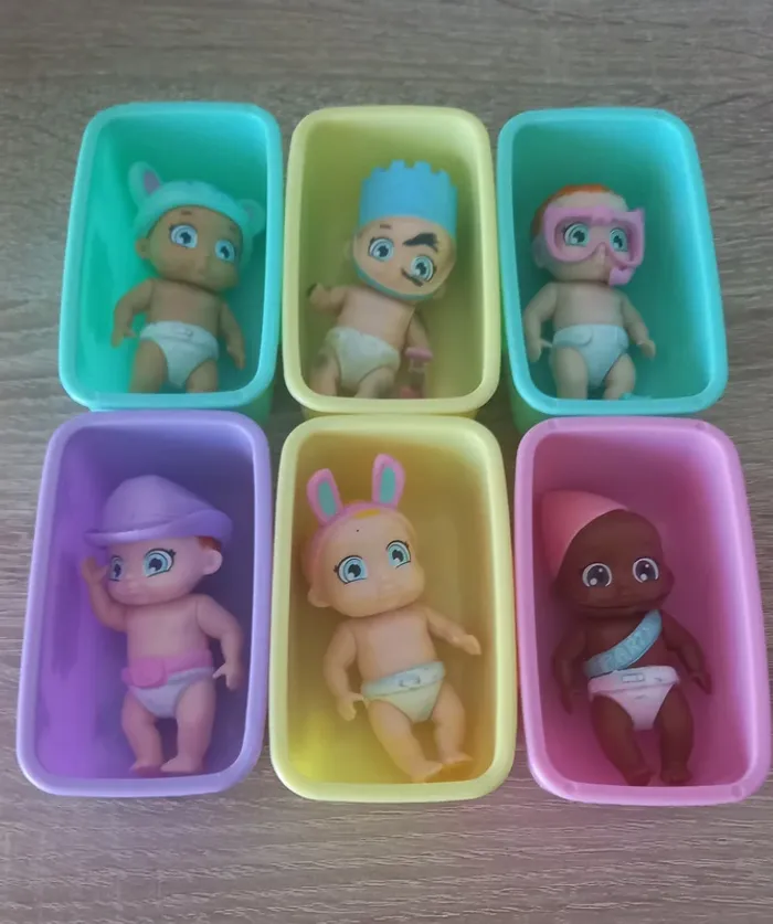 Lot de 6 Baby Secrets