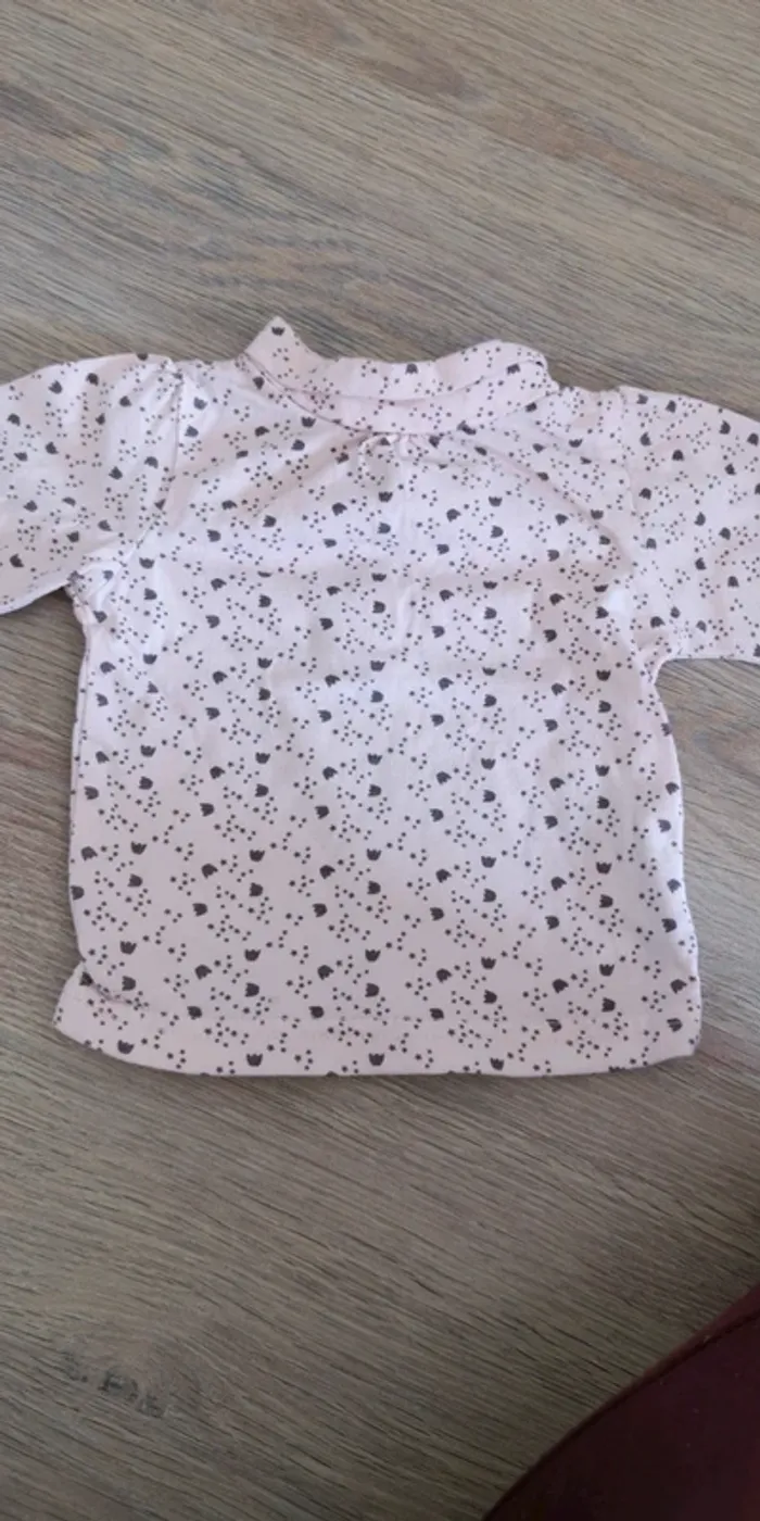 Pull fin avec col roulé 1 mois