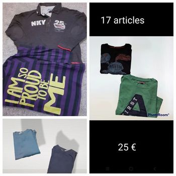 Lot 6 ans hiver 17 articles