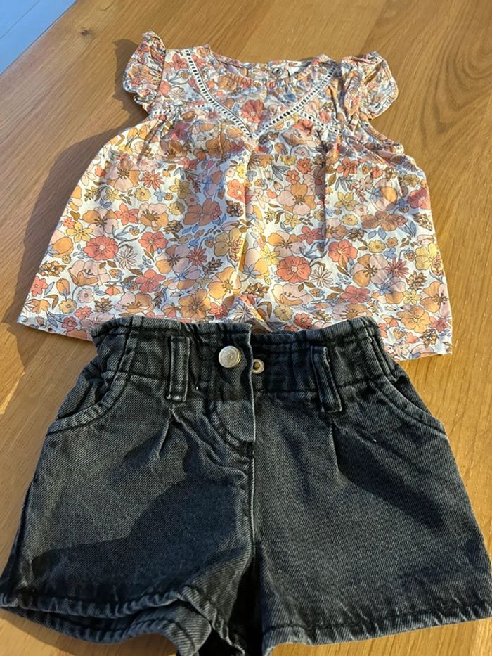 Tenue bébé fille 9 mois TAO