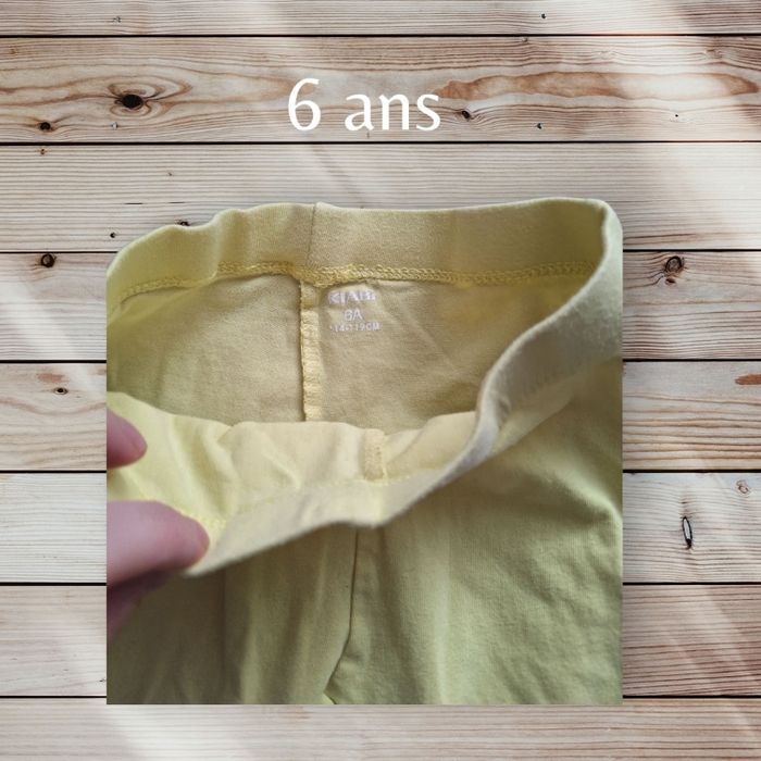 Pantacourt jaune - photo numéro 3