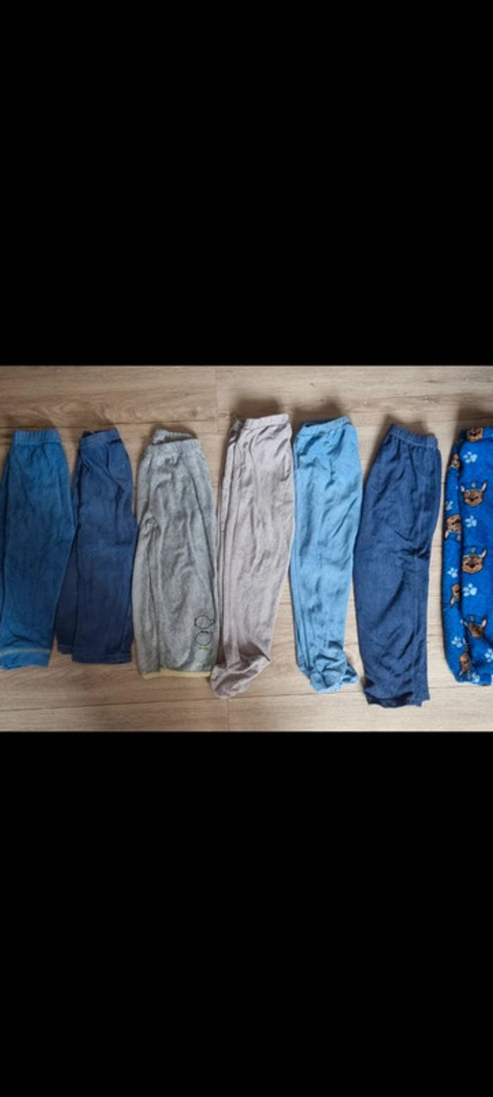 Lot de 7 pantalons pyjama 4 ans
