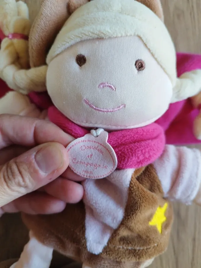 Peluche poupée cowgirl - photo numéro 3