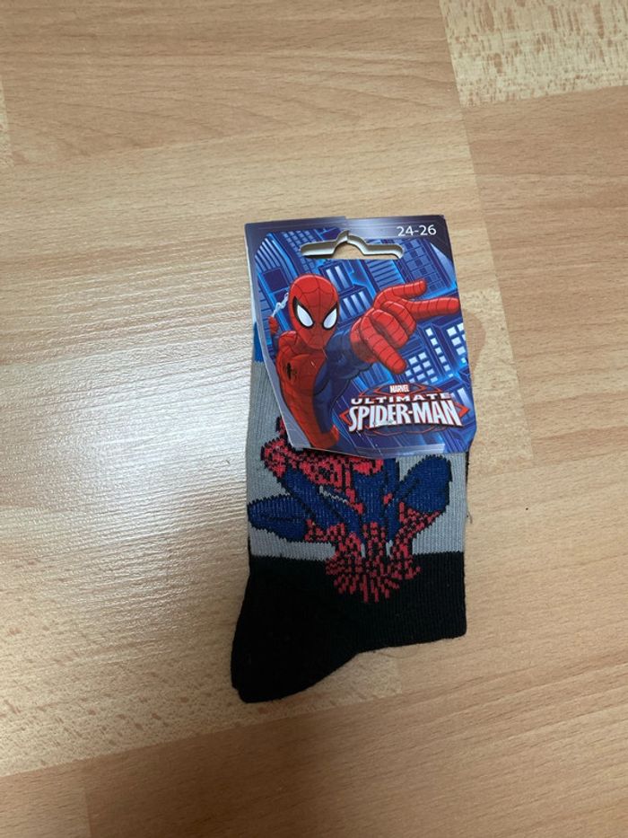 Lot de quatre paires de chaussettes Spiderman - photo numéro 5