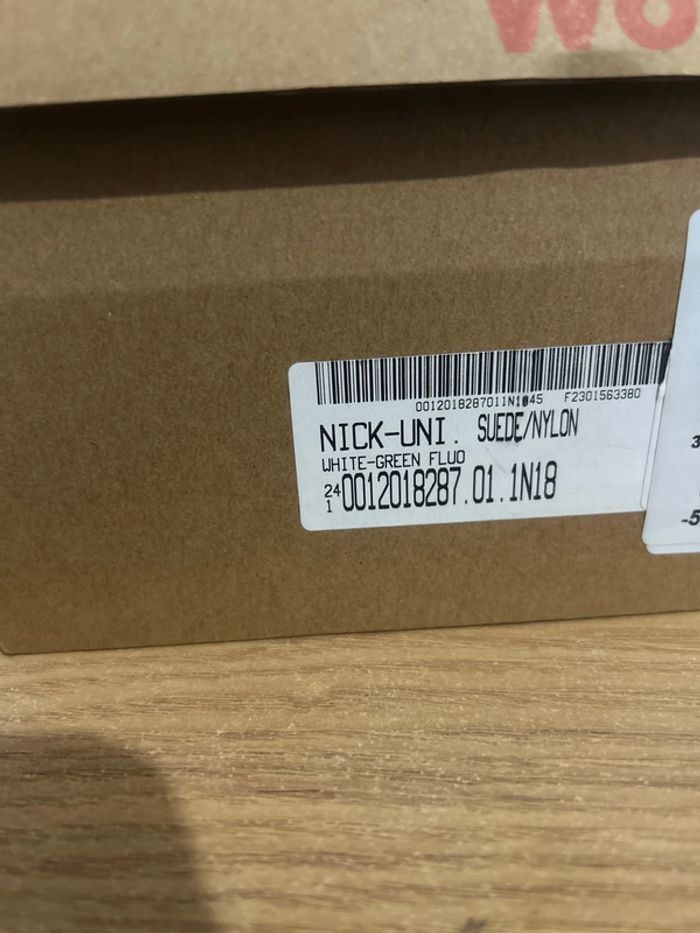Baskets Wizz Nick-Uni Suède nylon 45 - photo numéro 7