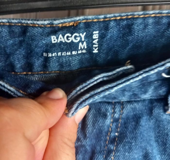 Jeans baggy taille M Kiabi - photo numéro 4