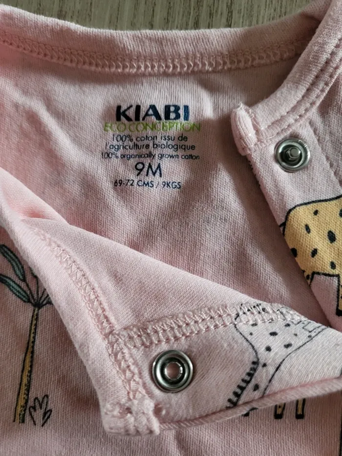 Ensemble pyjamas 2 pièces bébé 9 mois - photo numéro 4