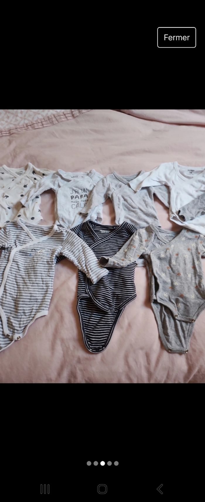 Lot body manche courte - photo numéro 2