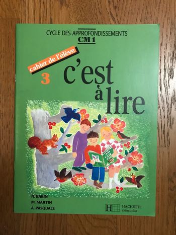 C'est à lire CM1 - Cahier de l'élève 3
