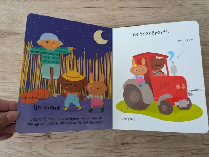 Livre carton jeune enfant La Ferme - photo numéro 11