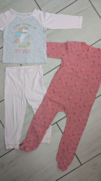 Lot de pyjama fille 3 ans