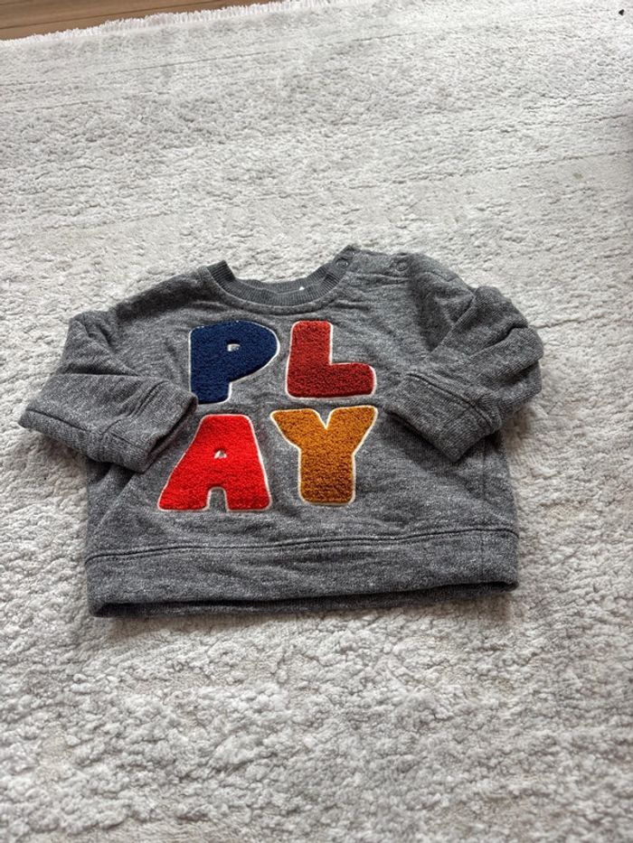 Pull PLAY Bout’chou 6 mois Monoprix - photo numéro 2