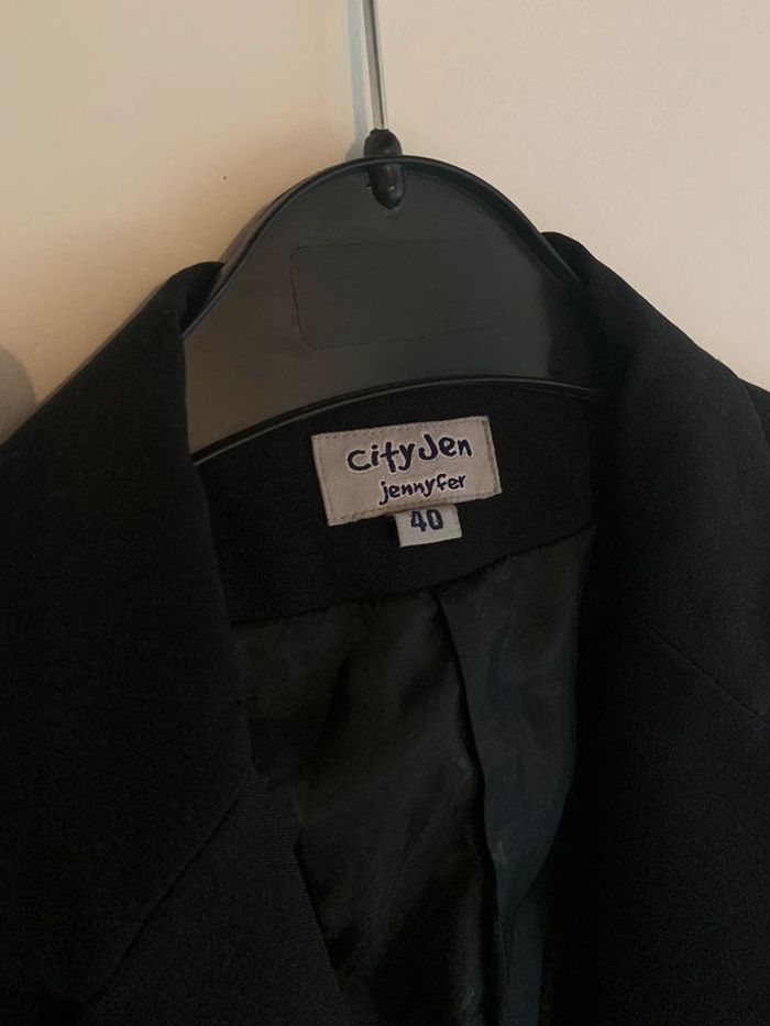 Blazer long noir - photo numéro 3
