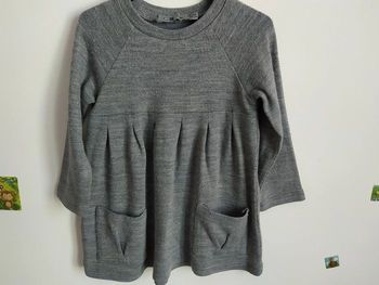 Robe grise TAO 86 cm