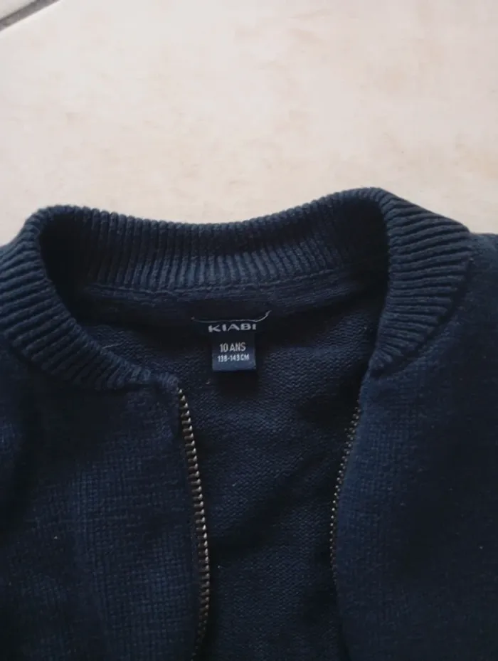 Gilet classique garçon 10 ans - photo numéro 2