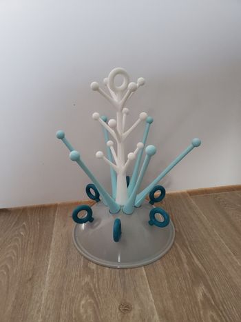 Égoutte-biberons Arbre iconique Béaba Bleu blanc