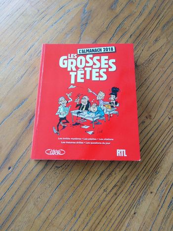 Les grosses Têtes L almanach 2018