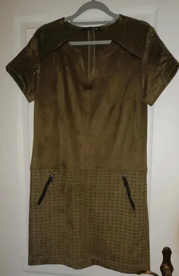 Robe faux daim Captain tortue