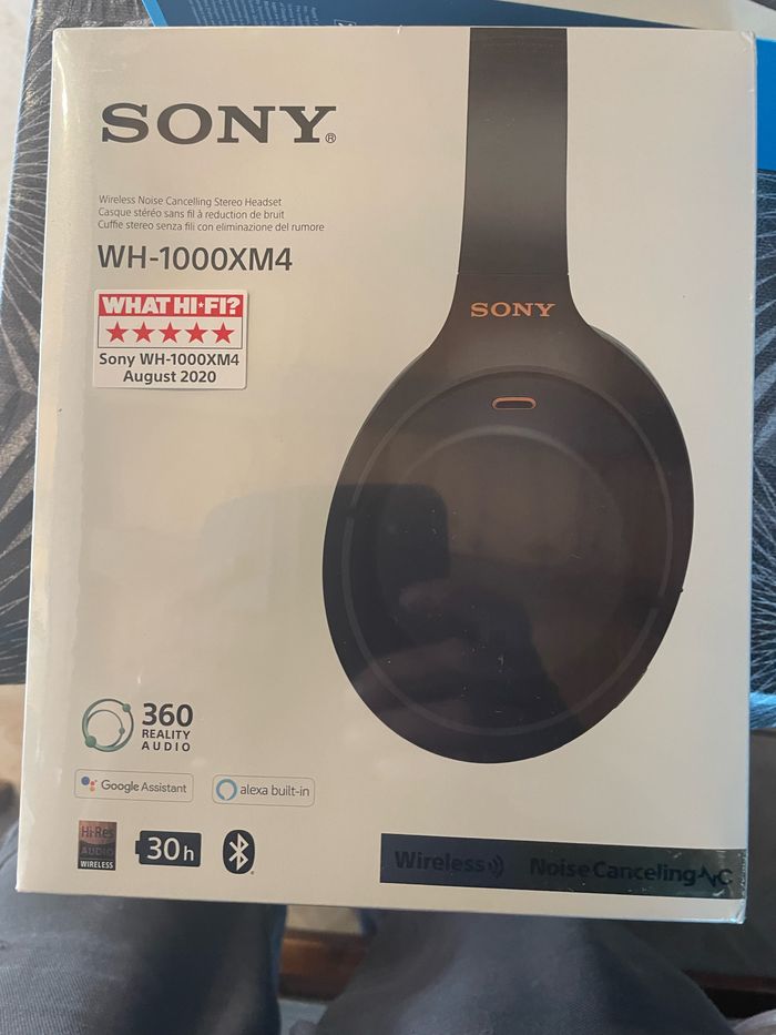 Casque Sony WH 1000XM4 neuf jamais ouvert