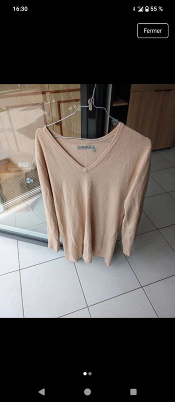 Pull taille l