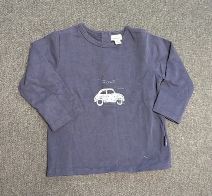 T-shirt Voitures 6 mois