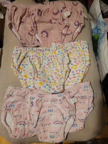 Lots 9 culottes d'apprentissage