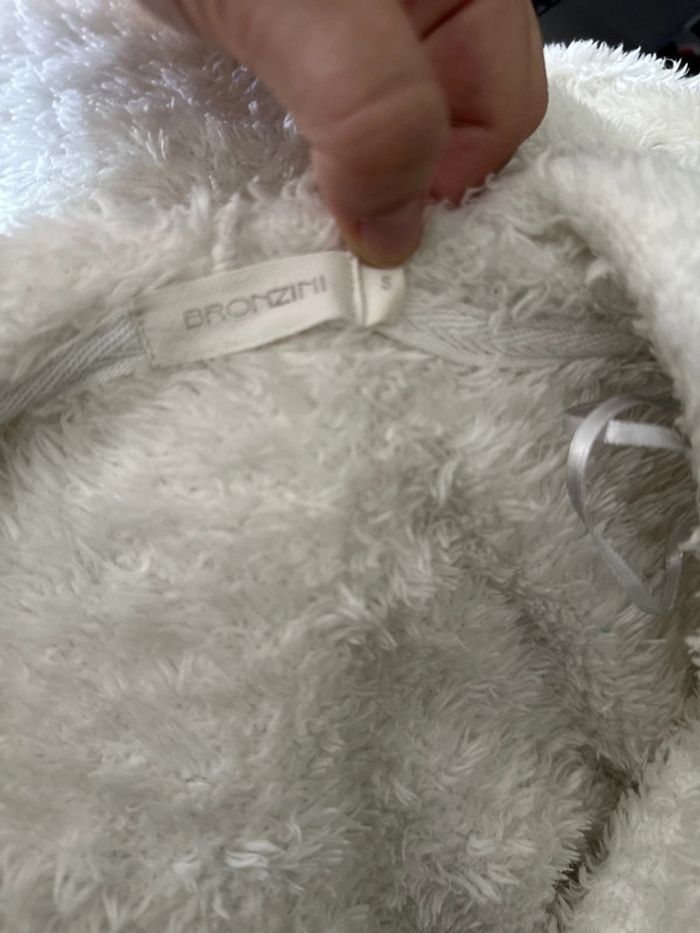 Veste pilou pilou blanche taille S - photo numéro 3