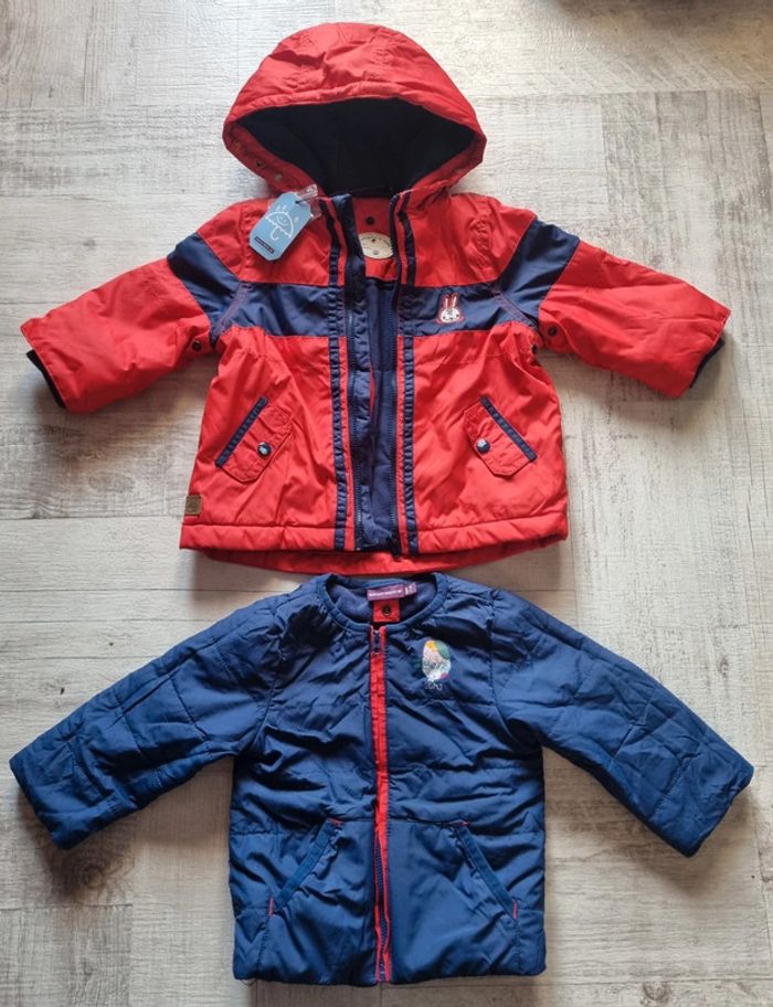 Parka 3 en 1 neuve sergent major 9 mois