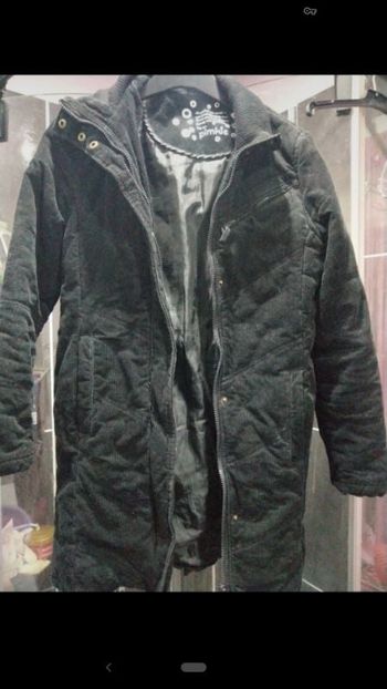 Manteau velours