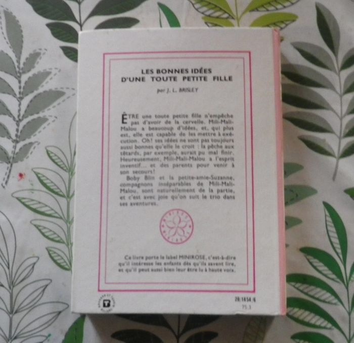 Les bonnes idées d'une toute petite fille de J.L. Brisley Bibliothèque Rose 1975 - photo numéro 2