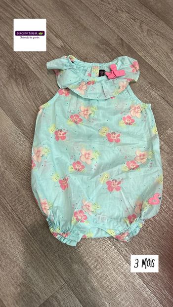 Combinaison Sergent major taille 3 mois