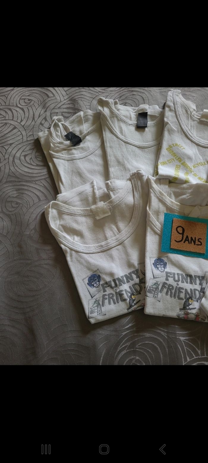 Lot de 9 débardeurs de corps - photo numéro 2