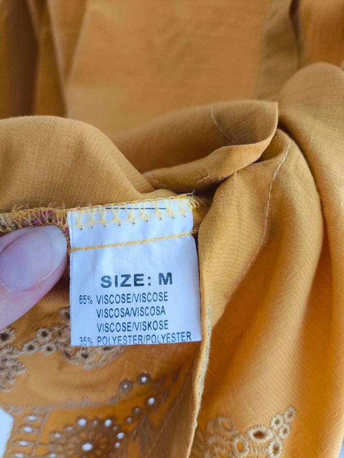 Chemise couleur moutarde 38 - photo numéro 4