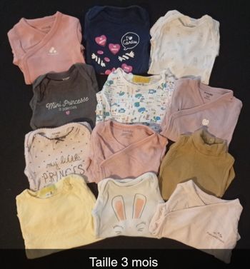 13 bodies manches longues 