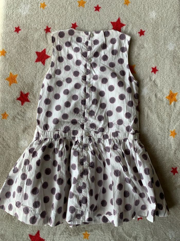 Robe Okaïdi Blanche et Violette 6A - photo numéro 7