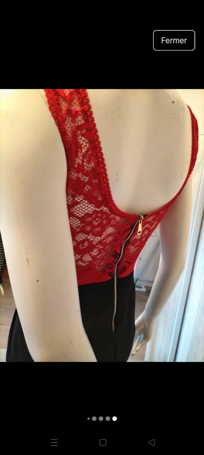 Combinaison dos dentelle - photo numéro 7