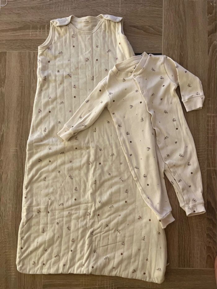 Gigoteuse + pyjama assortis