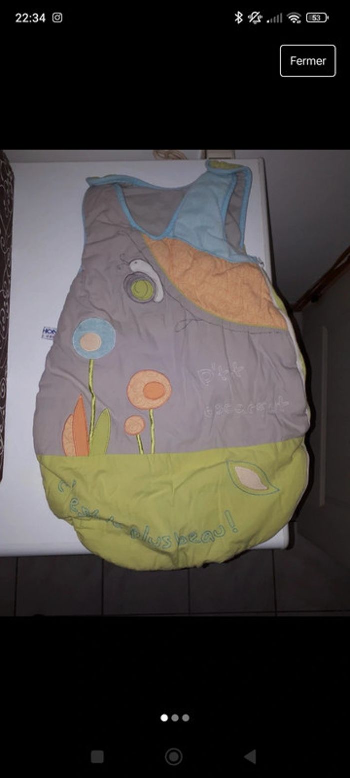 Gigoteuse et mobile Sauthon