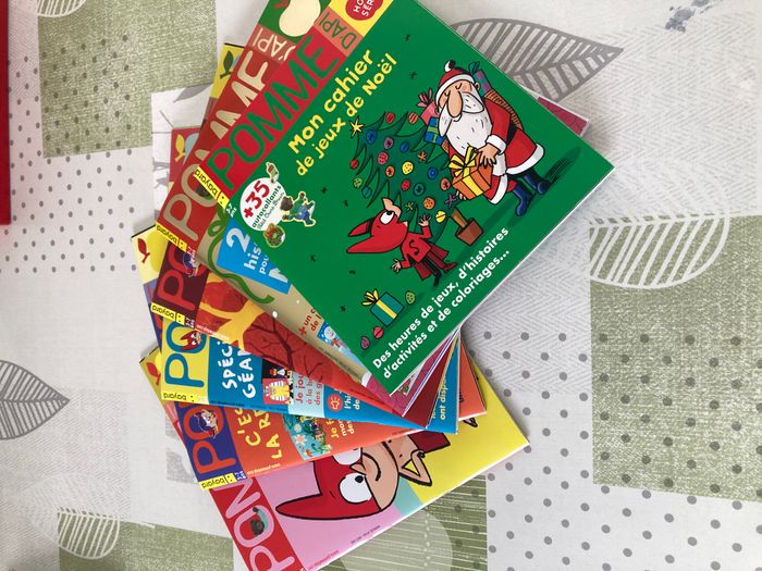 Lot de 6 magazines Pomme d'Api 3-7 ans, neuf - photo numéro 1