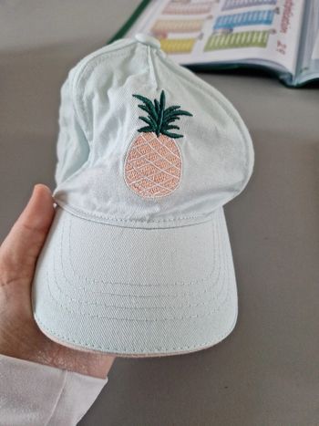 Casquette fille ananas