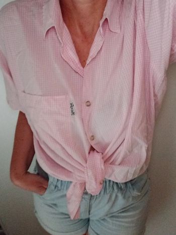 Chemisier vichy vintage