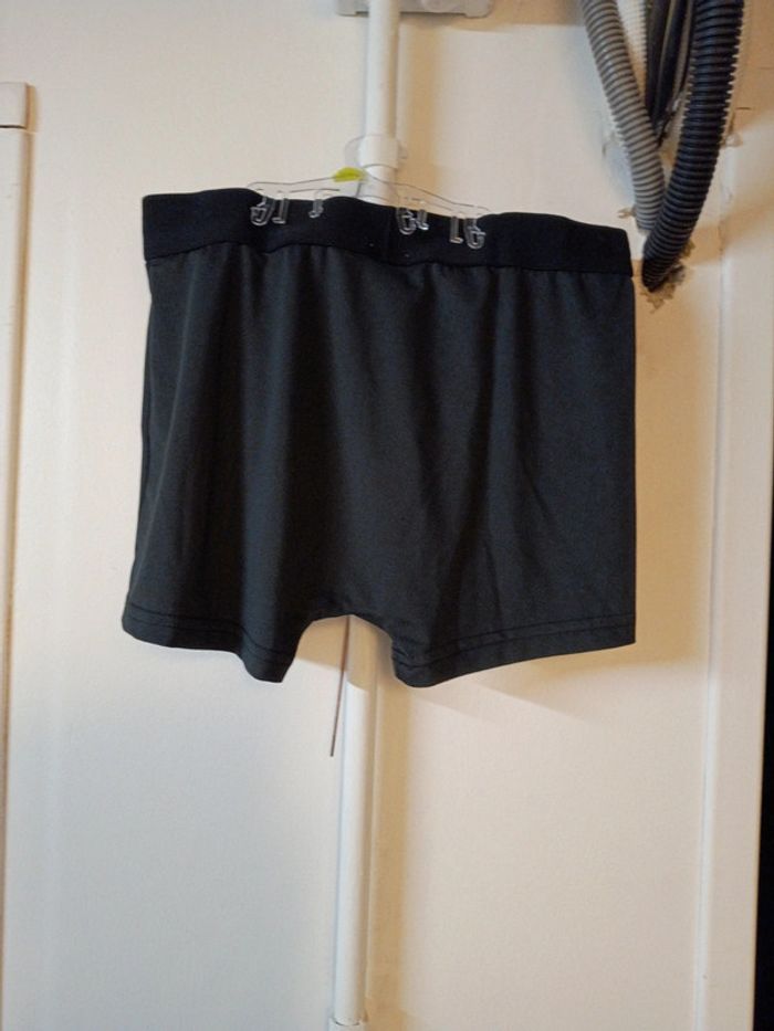 Boxer noir homme en microfibre taille S idéal pour le sport - photo numéro 2