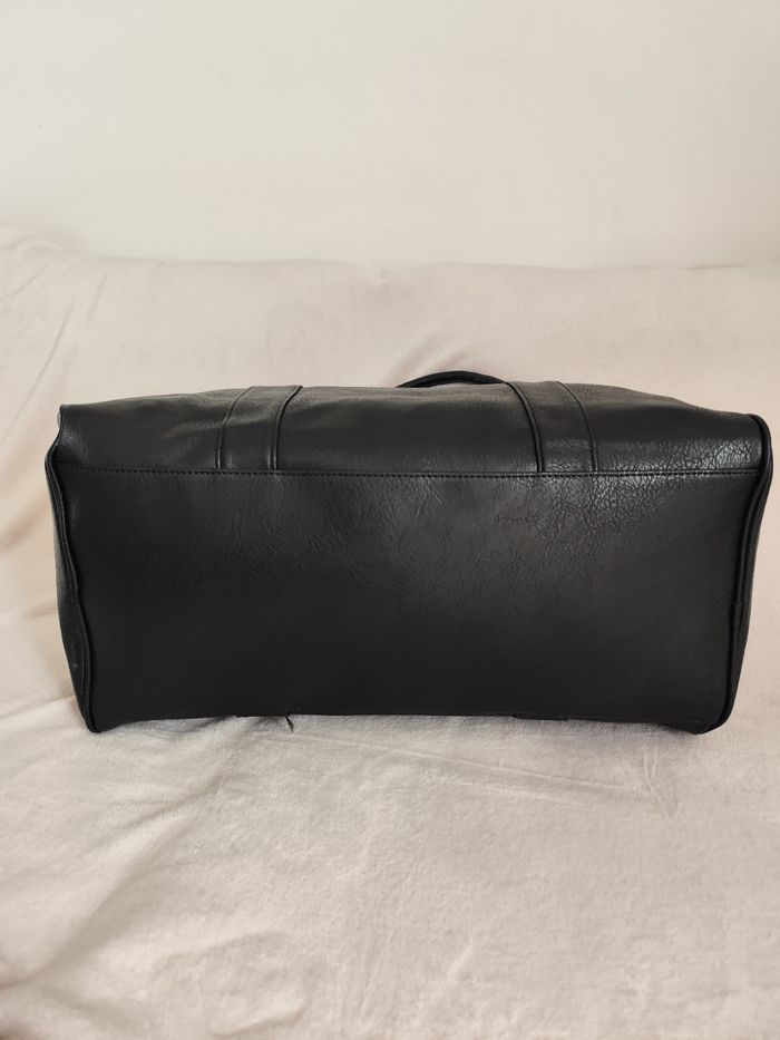 Sac de voyage week-end noir top tendance - photo numéro 6