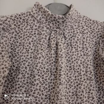 Col roulé léopard 2ans