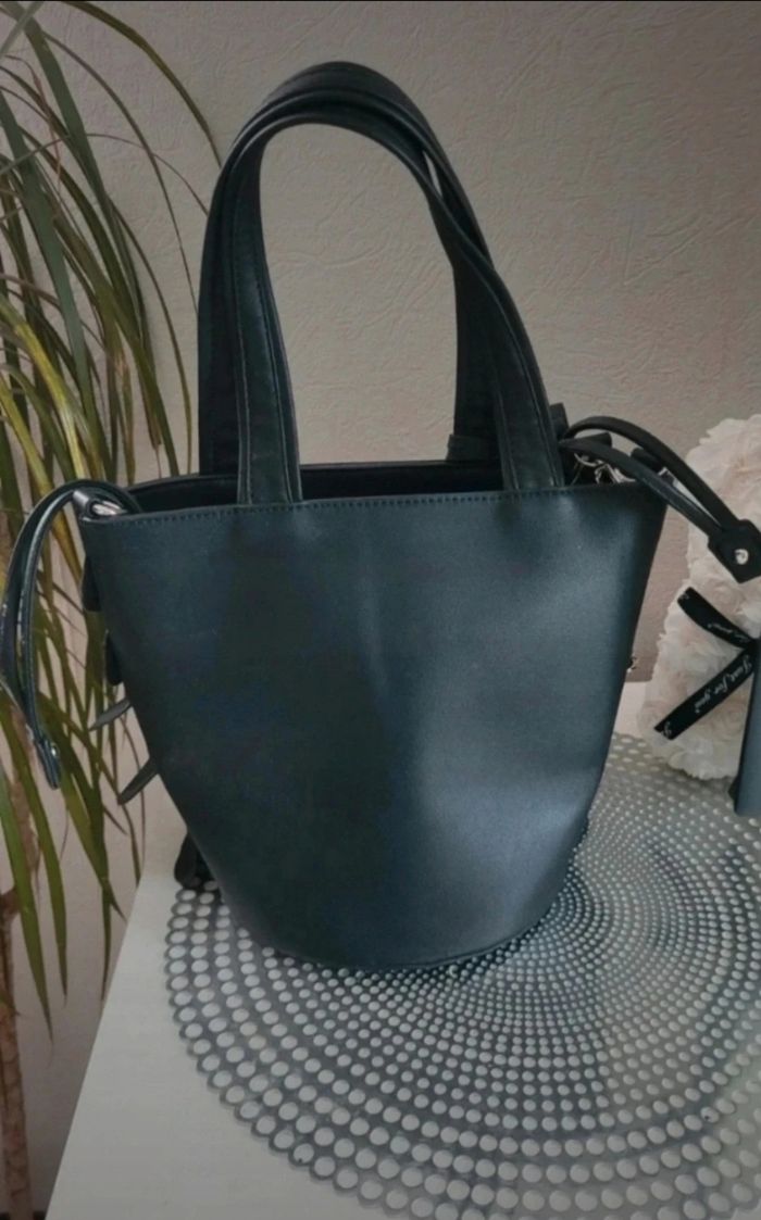 Sac à main noir David Jones - photo numéro 2