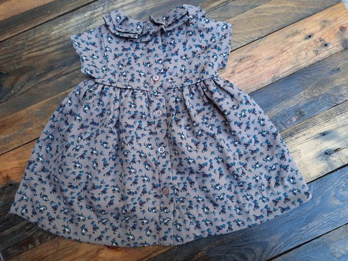 Superbe ensemble Gocco robe et culotte 3/6 mois, neuve avec étiquette, - photo numéro 5