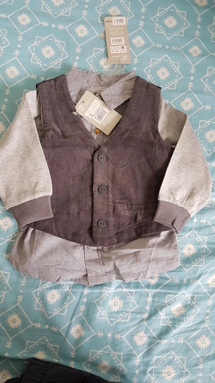 Tenue réveillon garçon 6 mois - photo numéro 4