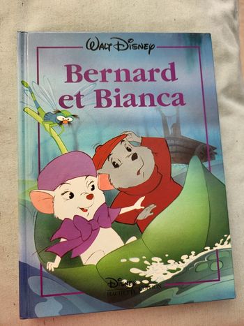 Livre Bernard et Bianca vintage